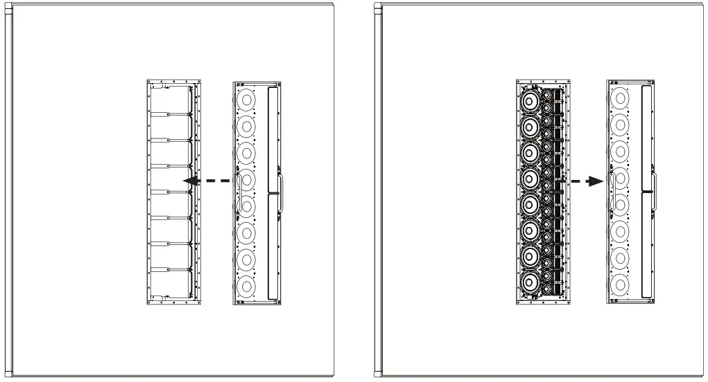 MARTIN LOGAN Statement 40XW Flagship Performance- Left channel