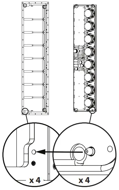 MARTIN LOGAN Statement 40XW Flagship Performance- MOUNTING
