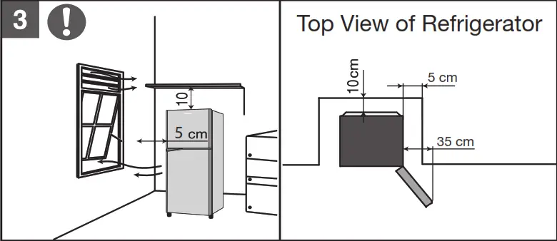 Panasonic - logo Panasonic Refrigerator Istruction - Safety Precautions 2