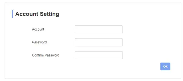 AIDA HD-NDI-200 HX2 POV Camera User Manual - Account