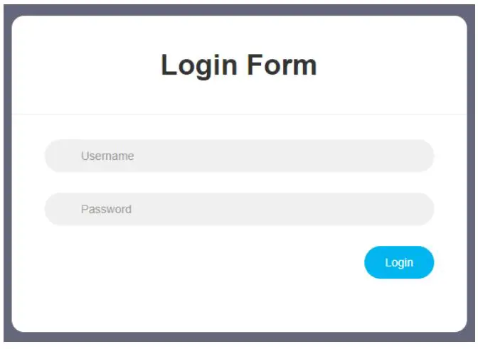 AIDA HD-NDI-200 HX2 POV Camera User Manual - Login