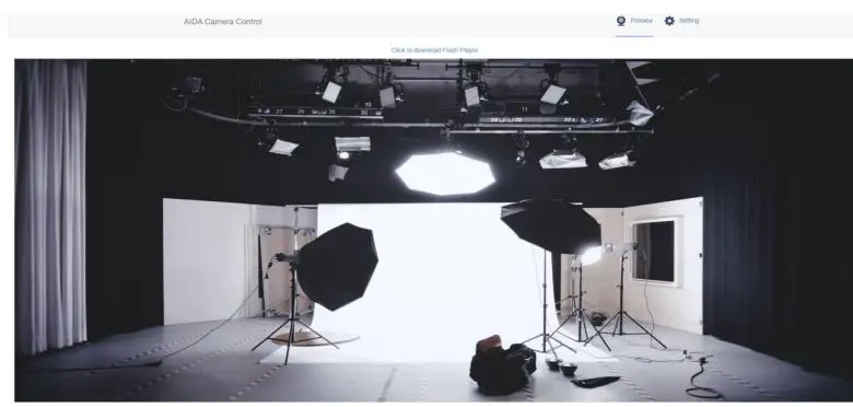 AIDA HD-NDI-200 HX2 POV Camera User Manual - Once you allow flash to run