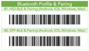 KOAMTAC KDC185 Bluetooth Barcode Scanner - barcodes
