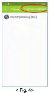 KOAMTAC KDC185 Bluetooth Barcode Scanner - screen