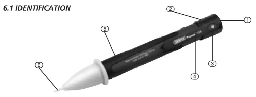 DRAPER 34278 VS4 Non Contact Voltage Tester-discription