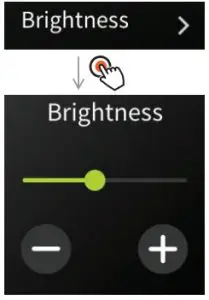 Brightness Interface