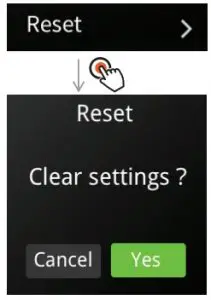 Reset Interface