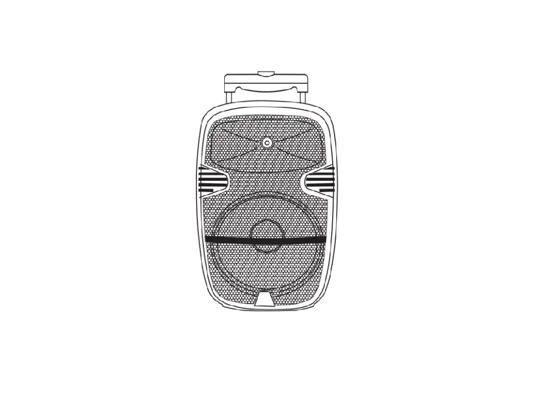 Gig Master Gm-08 Portable Bluetooth Speaker User Manual