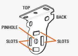 EXPOSED ROLL BRACKETS