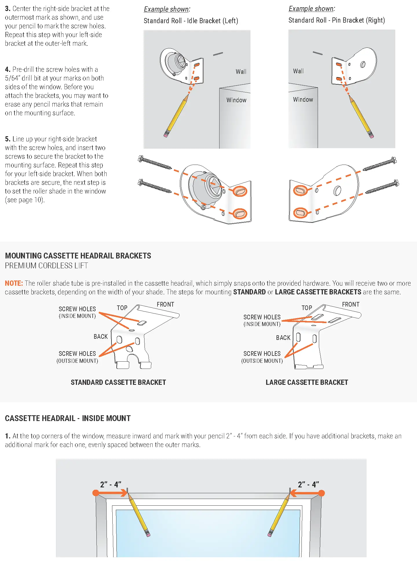 Center the right-side bracket