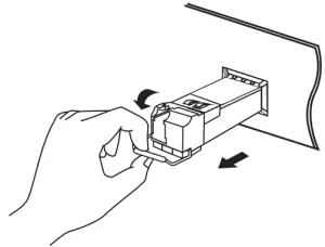tp link TL SM321A 1000Base BX WDM Bi Directional SFP Module - Remove the SFP 1