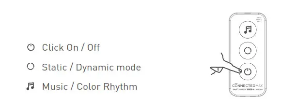 CREE LIGHTING Connected Max Smart Tape Light Strip- Adjust with Controller