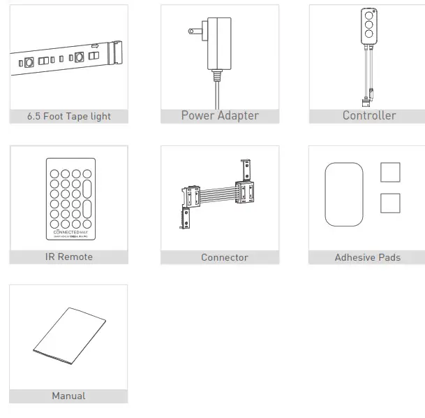 CREE LIGHTING Connected Max Smart Tape Light Strip- box