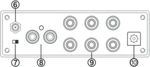 SUCA A503C Bluetooth Subwoofer Amplifier B