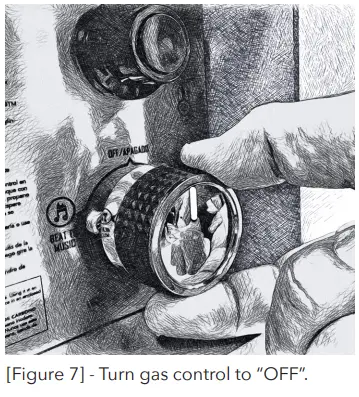 UKIAH TK 1046M Voyager 20 Inch D x 187 Inch H Outdoor Round Steel Propane Gas Fire Pit - fig 3