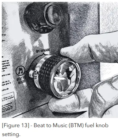 UKIAH TK 1046M Voyager 20 Inch D x 187 Inch H Outdoor Round Steel Propane Gas Fire Pit - fig 9