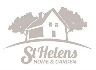 St Helens HOME GARDEN GH1301 Female Gnome under Light Up Mushroom logo