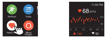 HUMBOLDT EW1 Smart Watch - Heart Rate