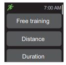 HUMBOLDT EW1 Smart Watch - Start a sport