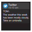 HUMBOLDT EW1 Smart Watch - Twitte