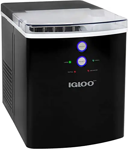 IGLOO IGLICEB33BK Large-Capacity 33-Pound Automatic Ice Maker