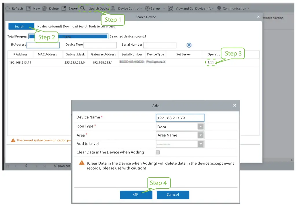 ZKTECO Notus RFID and Fingerprint Access Control Terminal-User Registration