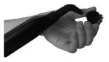 H Koenig NV6200 Steam Cleaner - brush