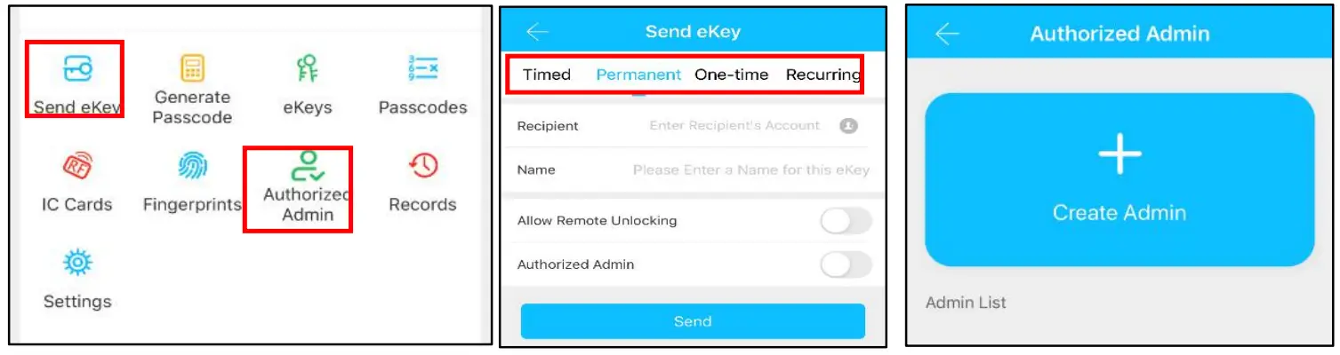 Guangzhou Lightsource Electronics H31 Smart Lock - Send