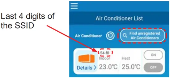 Air Conditioner List