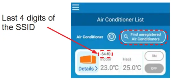 Air Conditioner List
