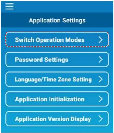 Start the application