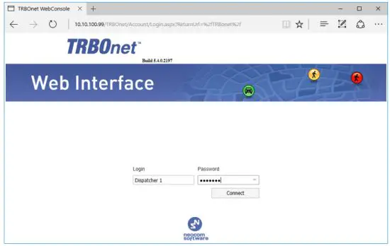 TRBOnet Web Console App - figure 20