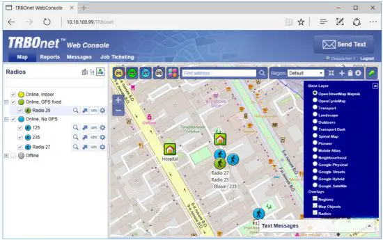 TRBOnet Web Console App - figure 25