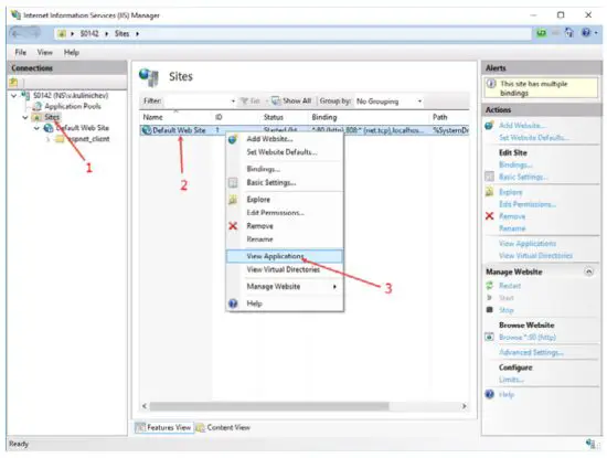 TRBOnet Web Console App - figure 9