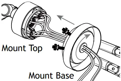 Install Mount Base to Mount Top
