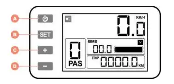 bigston C500 LCD Display USB Aansluiting Controlle - display 4