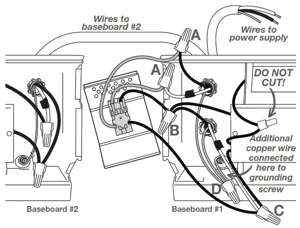 Dimplex TBTK Built-In Baseboard Thermostat - TBTK DP