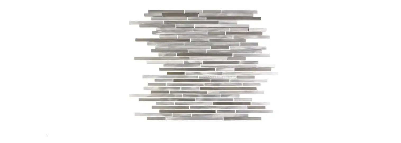 Gbm City Lights New York Gray Thin Linear Mosaic 12 In. X 16 In. Brushed Aluminum Metal Wall Tile User Manual Gbm City Lights New York Gray Thin Linear Mosaic 12 In. X 16 In. Brushed Aluminum Metal Wall Tile User Manual