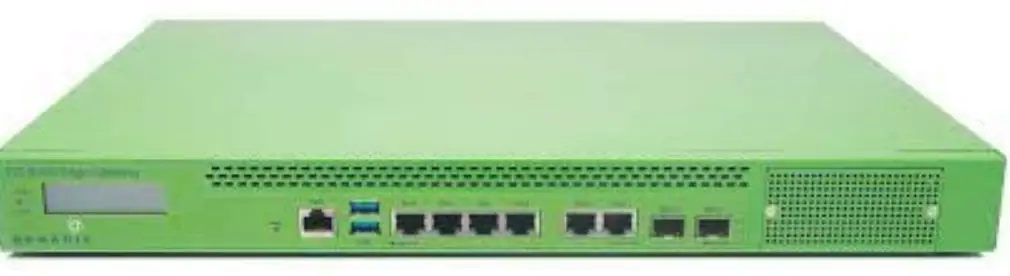 NOMADIX EG 6000 Cabling and I-O Interfaces