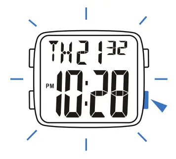 Q Q YP10472 Multi Function Sport LCD Watch - fig3