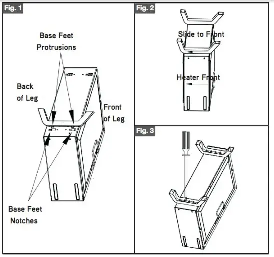 RED STONE Electric Radiant Heater Polarized INSTRUCTIONS