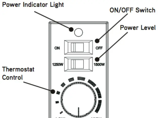 RED STONE Electric Radiant Heater Polarized PRODUCT