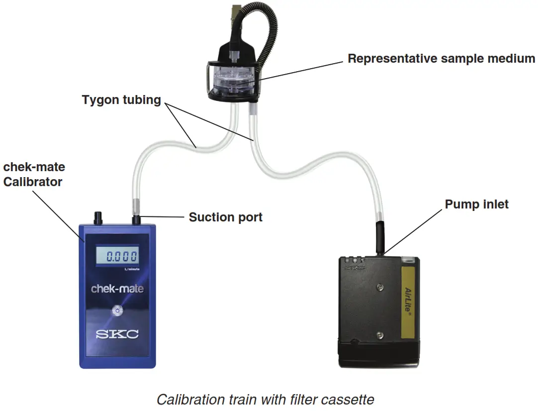 SKC 110 100 T AirLite Sample Pump with Timer - Fig 2