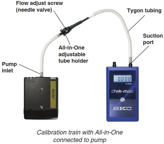 SKC 110 100 T AirLite Sample Pump with Timer - Fig 3
