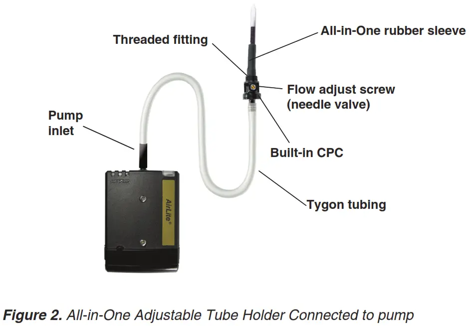 SKC 110 100 T AirLite Sample Pump with Timer - Fig 5
