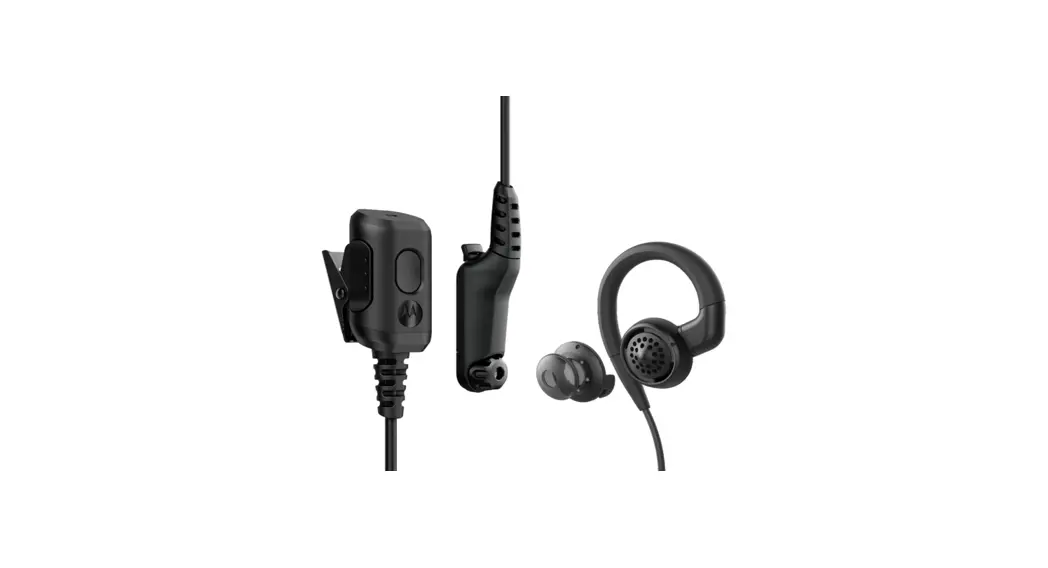 Motorola Pmln8295 2-wire Swivel Loud Audio Earpiece With Eartip User Manual
