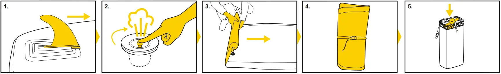 Bestway 65346 Hydro Force Sup Board - Maintenance