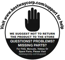 Bestway 65346 Hydro Force Sup Board - Sill Icon