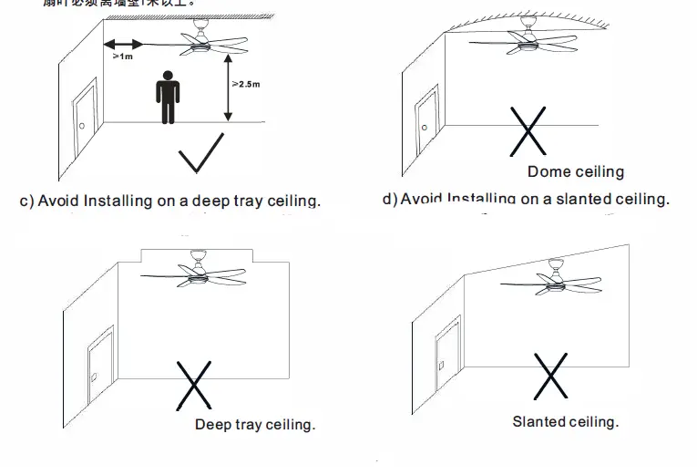 Rubine FORZA45 Remote Control Ceiling Fan FIG 12