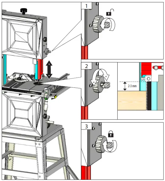 Cutting height setting